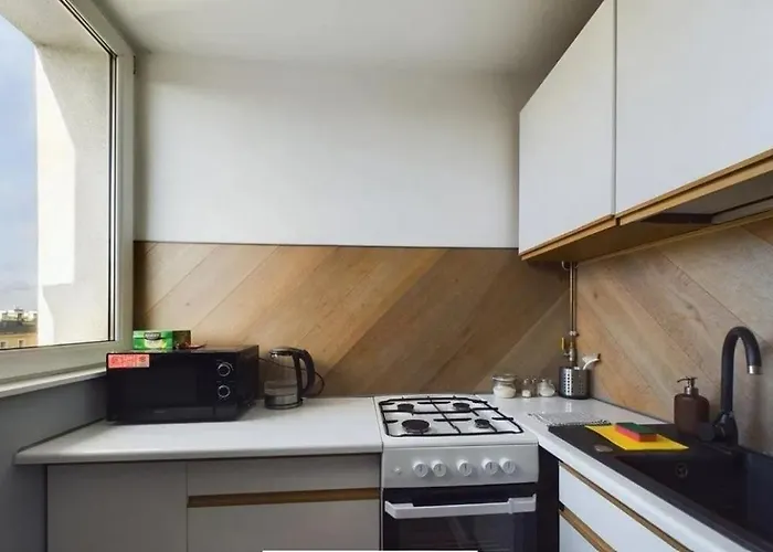 アパート Am Center 6 Wyzwolenia シュチェチン